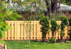 Board on Board Dog Ear Fence