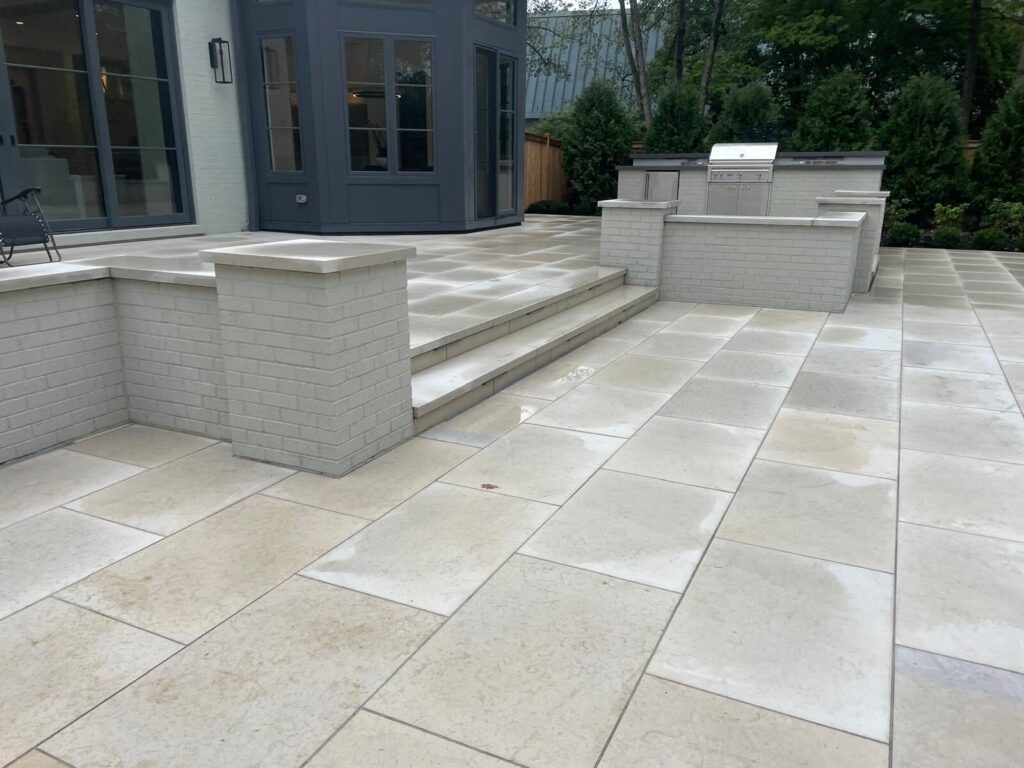 Paver Patio Outdoor Living Paver patio outdoor living area